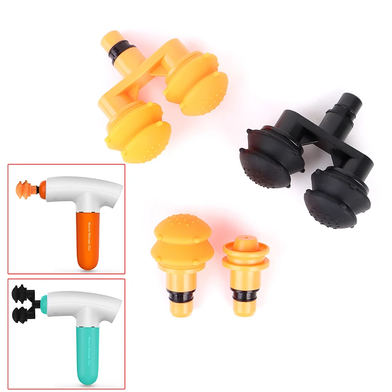 Universal Fascia Gun Massage Kopf Massager Gun Ersatz Kopf Körper Entspannung – Detail 5