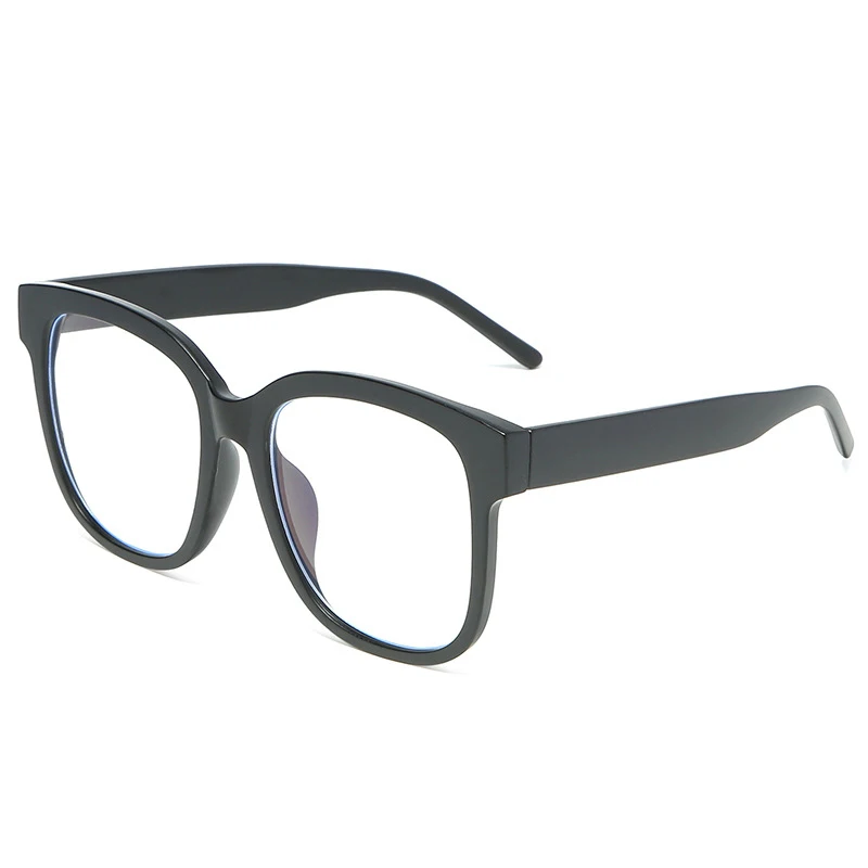 iboode Oversized Anti Blue Ray Glasses Retro Women Men Computer Protection Optical Spectacle Transparent Myopia Eyeglasses Frame - Цвет оправы: C2