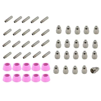 

SG-55 AG-60 Plasma Cutting Machine Electrode Tip Consumable Tools Parts Set Kit