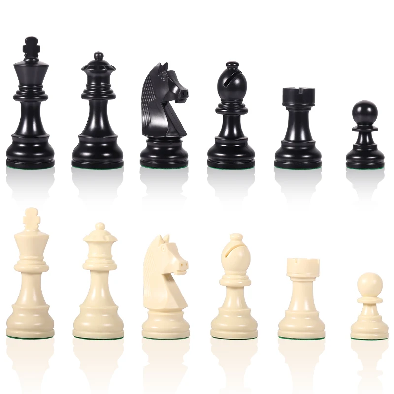 Resin Chess Pieces Without Chess Board Set Games 65/75/95mm Medieval Chesses Set Board Games Interaction Puzzle Toys Child
