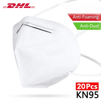 

Express Delivery DHL Face Masks Breathable Mouth Mask 95% Filtration Features Anti-dust Adult mouth muffle breathing mask