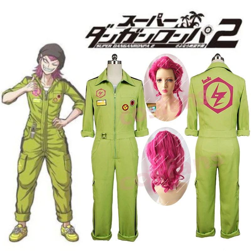 Super DanganRonpa Dangan Ronpa Kazuichi Souda oda Costume Cosplay Jumpsuit