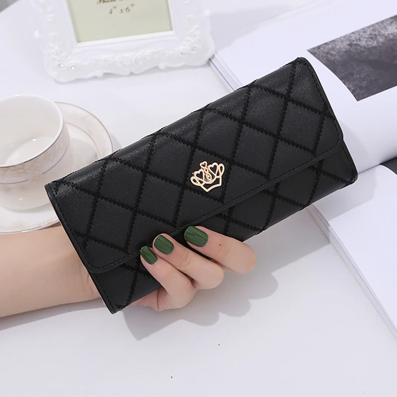 Модный женский кошелек 2021 новый трендовый модный длинный с карманами новинка