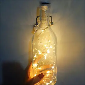 

2M LED String Lights Starry Stars Model Decorative Lights For Christmas Tree Home Decoration Lamp Cork Light Wedding Lights