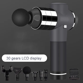 

Tissue Massage Gun Muscle Massager Muscle Pain Management after Training Exercising Body Relaxation Slimming Shaping Pain Relief