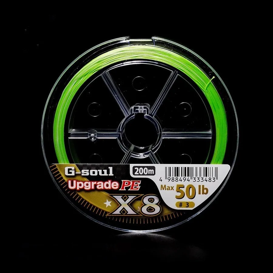 Original-YGK-G-SOUL-X8-Upgrade-PE-Braided-Multifilament-Fishing-Line-150m-200m-Japan-Material-Saltwater - 副本