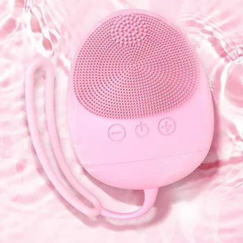 

Facial Cleansing Brush Silicone Electric Cleansing Instrument Cleaning Shrinking Pores Facial Cleansing Brushes Wholesale