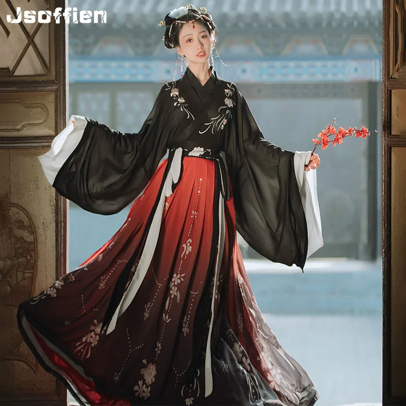 

Chinese Folk Dance Dress Women Retro Tang Dynasty Girl Noble Princess Cosplay Stage Clothing Lady Vintage Hanfu Dance Wear