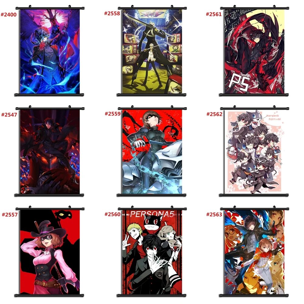 Shin Megami Tensei Persona 5 Anime Canvas Painting Wall Art Prints For Bedroom Home Decoration Canvas Poster Decor Pictures