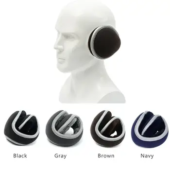 

Men Women Folding Earmuffs Winter Ear Warmers Thicken Fleece Portable Reflective Earmuffs for Outdoor Sports Riding Skiing 30E