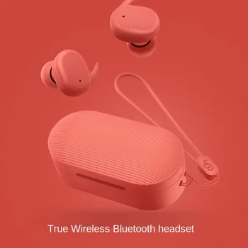

Free shipping Wireless bluetooth Macaron Touch Mini earphone Cute bluetooth headset Portable charging box Long battery life