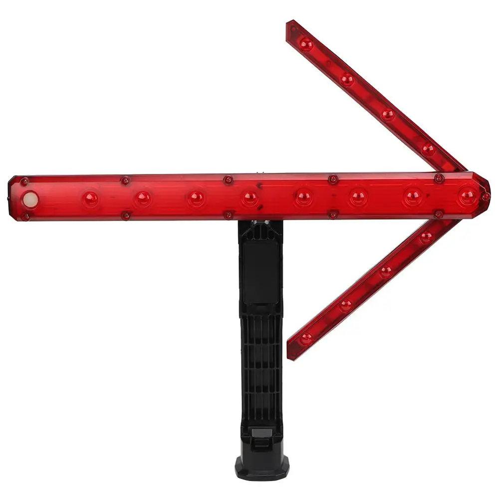 Car LED Arrow Panel Rear View Sequential Side Mirror Turn Signal Folding Light super reflective ABS Plastic Warning Light