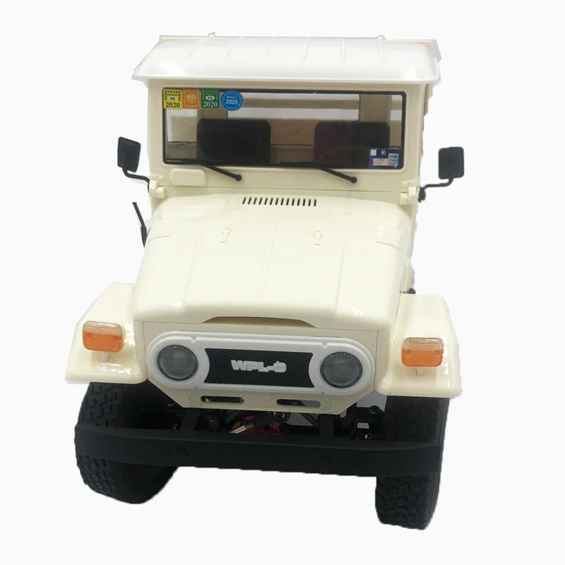 

RC Car WPL C44KM 1/16 4WD 2CH Crawler Remote Control Off-Road Toys Vehicles Metal Edition Unassembled Kit With Head Light