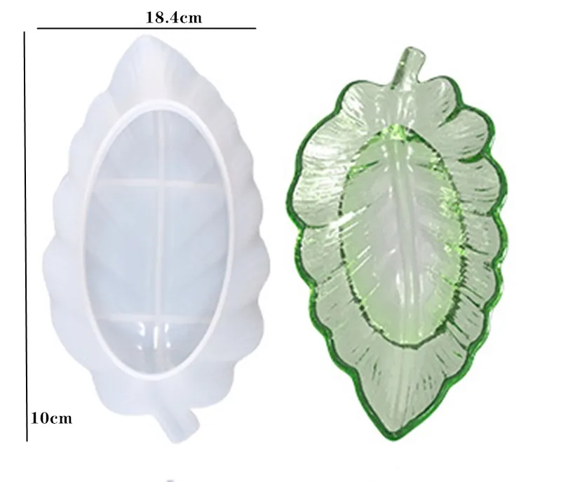 DIY Crystal Silicone Mold - Three-Layer Decorative Fruit and Tea Plate