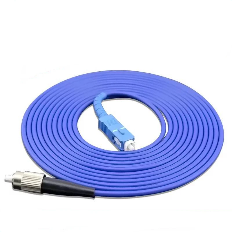 

Armored Fiber Patch Cord Simplex Fber SM FC -SC UPC Armored FTTH Jumper 1core Optical Fibre Singlemode cable
