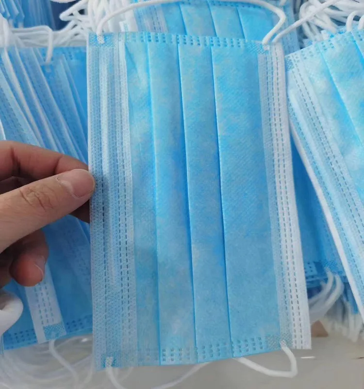 

20pcs White Triple Mask Non Woven Disposable Face Mask Earloop Anti-Dust Face Surgical Masks
