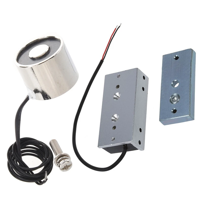 2 предмета 12V дверных замков/магнитный замок ограничивающая сила доступа к дверям 60 кг/5 кг