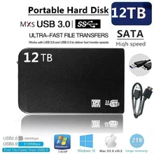 HDD Externe 8 TO Disque SSD 12 TO Périphérique De Stockage Disque dur 10 TO Ordinateur Portable USB3.0 SSD Disque Dur Mobile hd externo