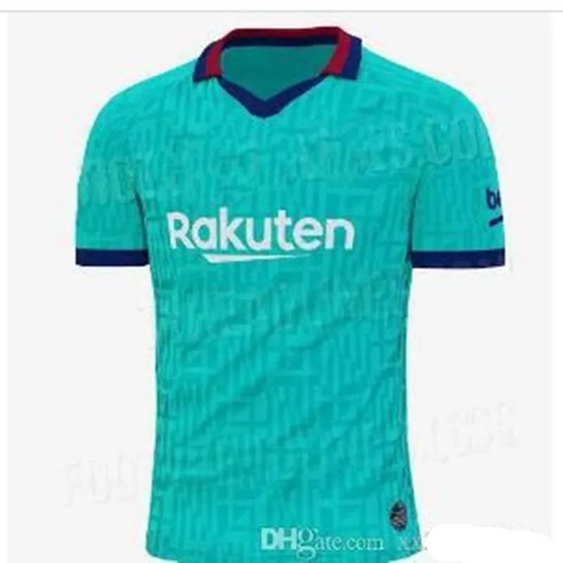 Barcaed Jersey soccer взрослая футболка F. DE JONG GRIEZMANN MESSI SUAREZ ARTHUR COUTINHO VIDAL I. RAKITIC jewelonaea jersey - Цвет: shirt