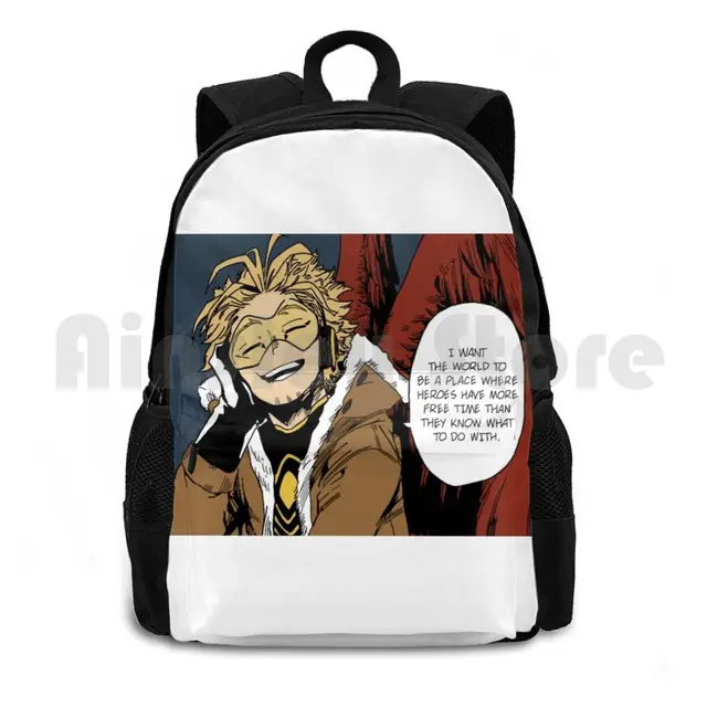 Bnha Hawks Chill Outdoor Hiking 