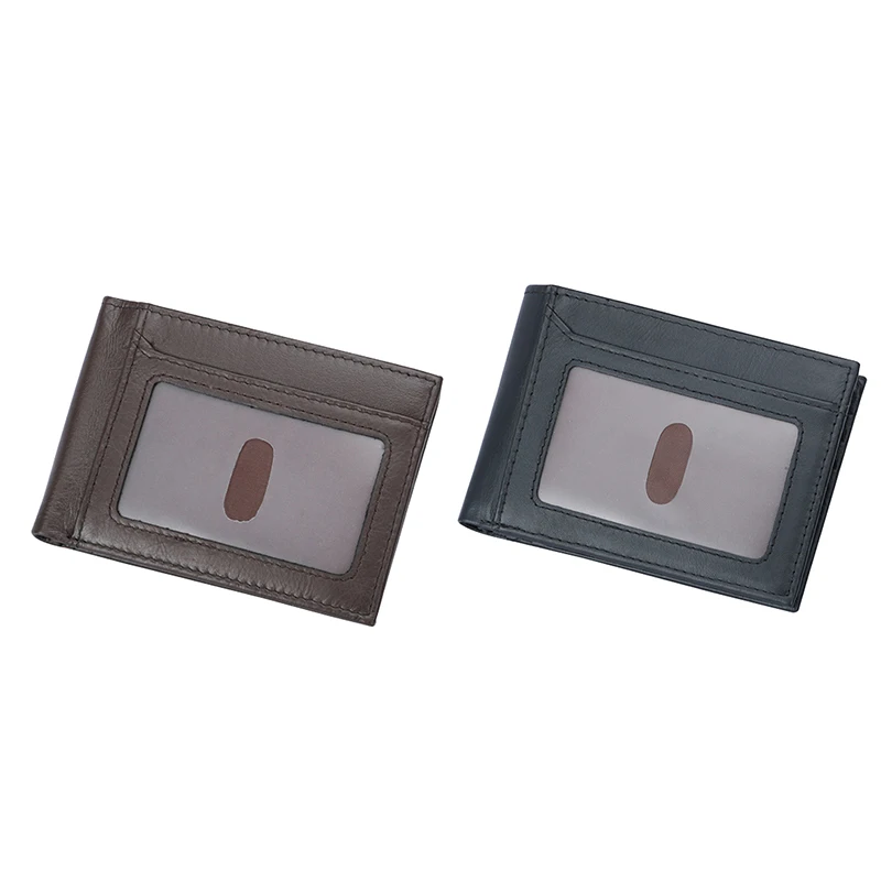 RFID мужской кошелек, мульти-карта, держатель для карт, натуральная кожа, противоугонная кисть, тройное сложение, кошелек для монет, Ретро стиль, мужской короткий клатч