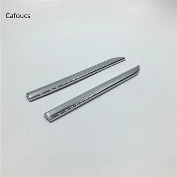 

Cafoucs Car Styling Front Side Chrome Molding Fender Strip for Mercedes Benz C-Class W204 2007-2010