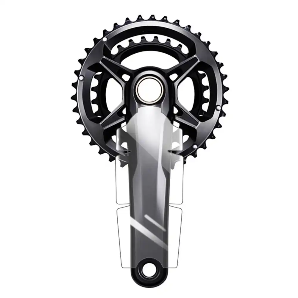 Cycling CrankSet Stickers Decals MTB Mountain Bike Bicycle Adhesive Transparent