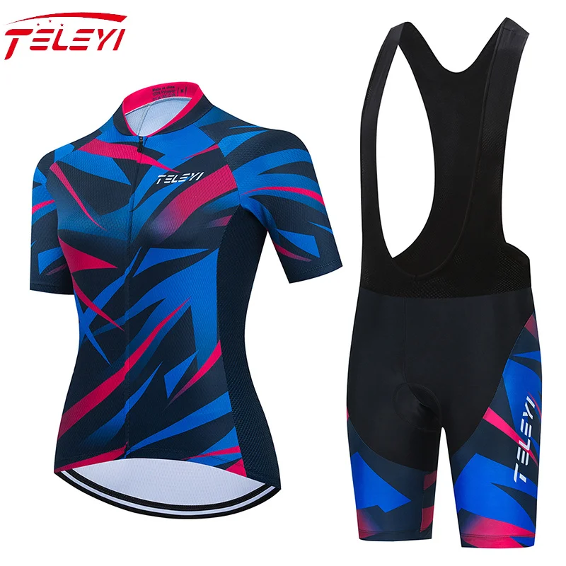 Fashionable women's bicycle clothes pullovers and shorts cycling sportswear 2021 | Спорт и развлечения
