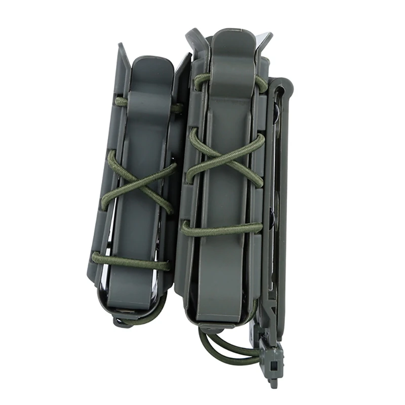 H Molle Чехол Открытый подсумок держатель Quick Release спортивные сумки Клип Box Перевозчик охотничьи принадлежности 5,56/7,62/9 мм/45ACP