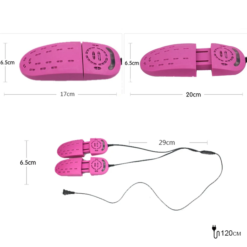 УФ Портативная сушилка для обуви Регулируемая машина УФ сушилка для обуви стерилизатор Walmart Быстрый утеплитель для ног под сапоги и ботинки сушилка для ног домашний нагреватель обуви