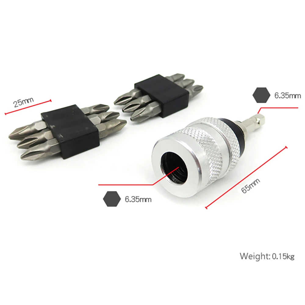 

Adjustable Screw Depth Limiter Holder with 12pcs Cross PH2 Screwdriver Bits destornillador precision screwdriver bits holder Set