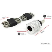 Adjustable Screw Depth Limiter Holder with 12pcs Cross PH2 Screwdriver Bits destornillador precision screwdriver bits holder Set Adjustable Screw Depth Limiter Holder with 12pcs Cross PH2 Screwdriver Bits destornillador precision screwdriver bits holder Set