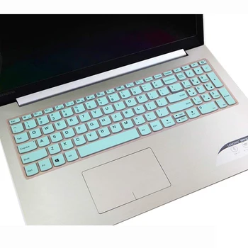 

Keyboard Cover for Lenovo V330 V330-14 V330-15 V130 V130-14 V130-15 14 and 15.6 inch Transparente with hot blue Silicone skin