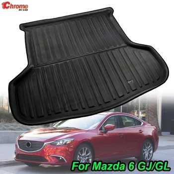 

For Mazda 6 Atenza GJ 2013 2014 2015 2016 2017 Boot Mat Rear Trunk Liner Cargo Floor Carpet Mud Kick Protector Car Accessories
