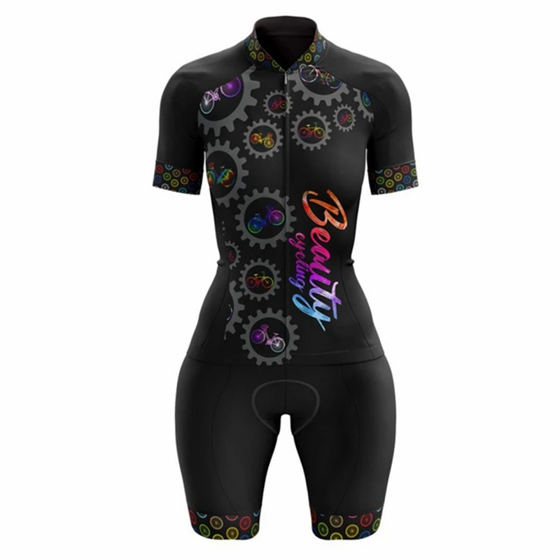 suits VEZZO женский командный велосипедный костюм летняя быстросохнущая дышащая Спортивная одежда для верховой езды uci Велоспорт - Цвет: suits