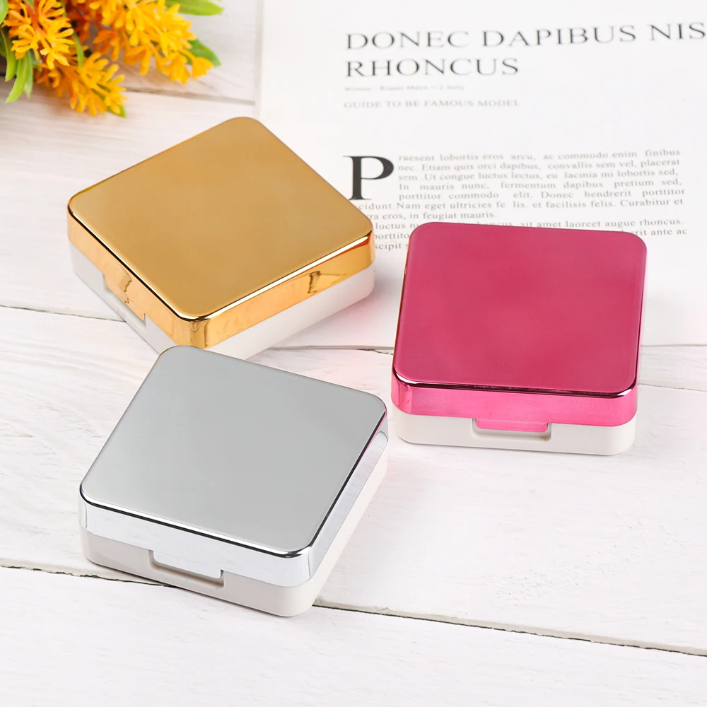 

1PC Cute Contact Lens Case Portable Travel Glasses Lenses Box For Unisex Eyes Care Kit Holder Container Travel Accessories