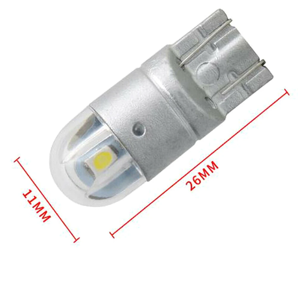 Led light T10 2SMD 3030 W5W 194 168 LED Reading License Plate Light Side Lamp DRL Amber 1PC