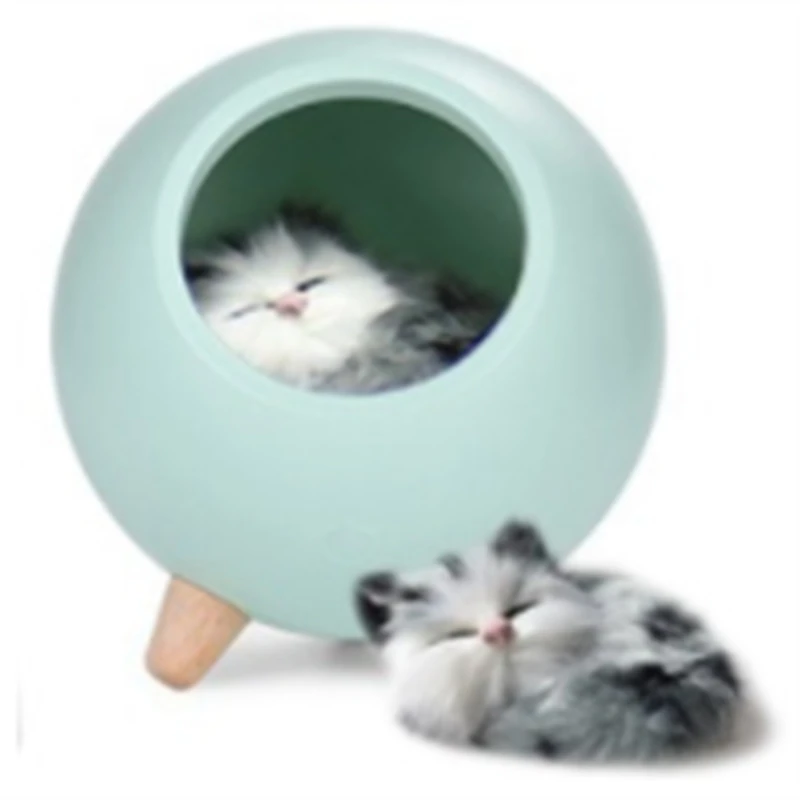 Светодиодный ночник Usb Диммируемый ночной Светильник Bionic Cat атмосферная лампа кровать со спящим светом детский подарок