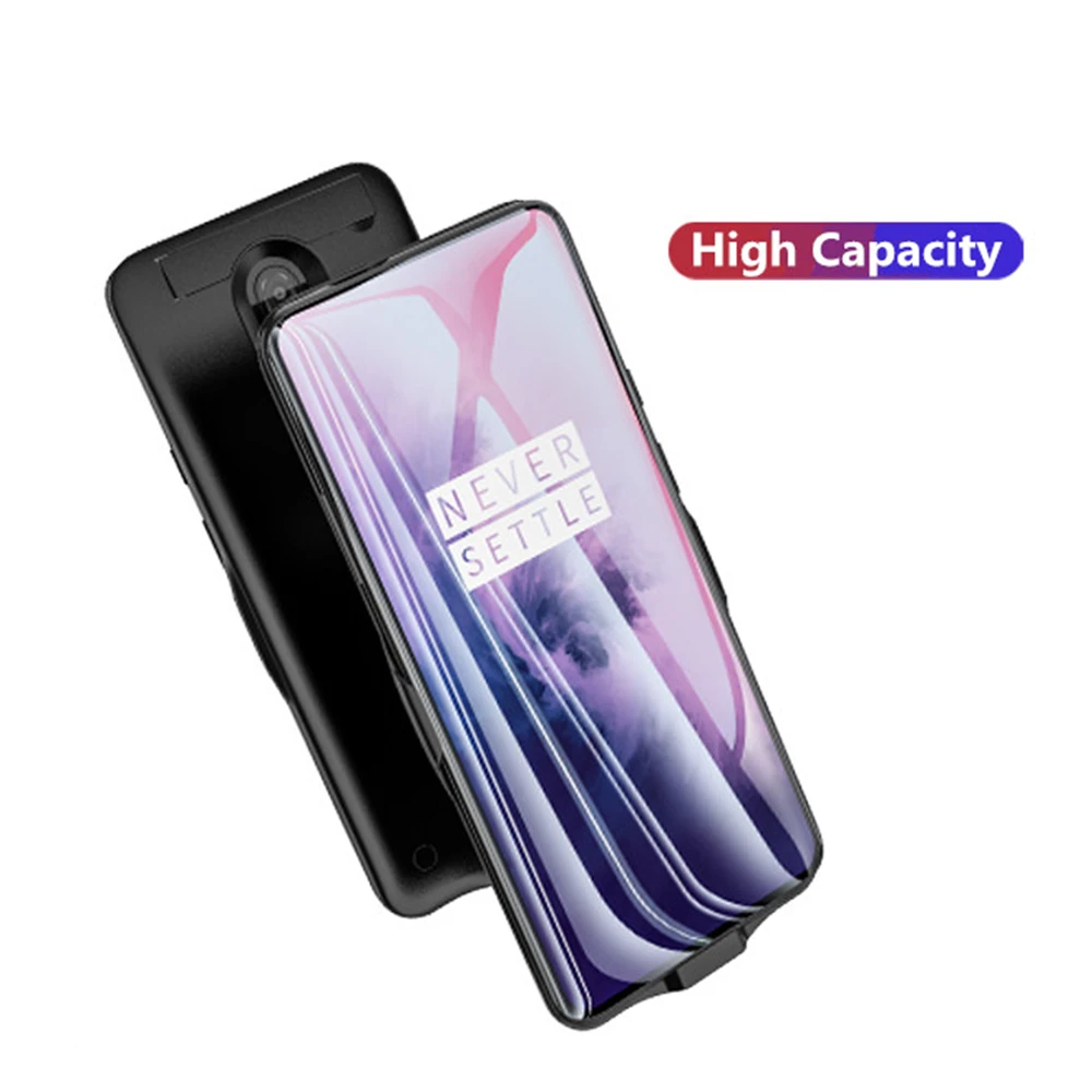 7000 мАч Расширенный чехол для телефона с аккумулятором для Oneplus 7T Pro, чехол для внешнего аккумулятора для Oneplus 7 T, портативный чехол для зарядки аккумулятора
