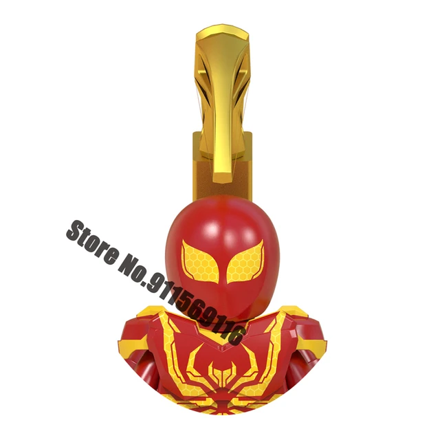 Superhero Spiderman Suit Building Blocks Bricks Mysterio Peter Parker Miles Morales Action Figures Kids Toys Christmas Gifts I-WM777