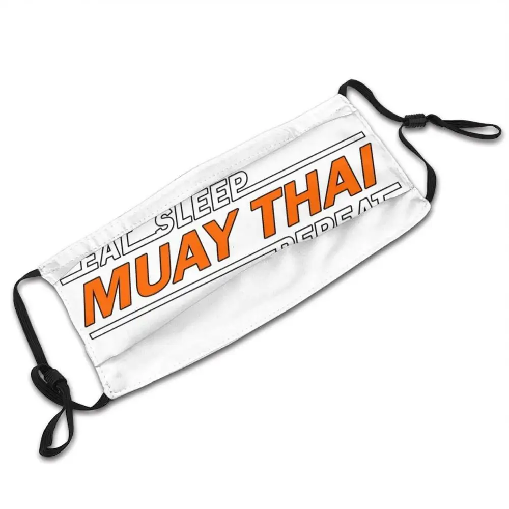 Eat Sleep Muay Thai Repeat T Shirt Cycling Fishing Cycle Scarf Muffler Eat Sleep Muay Thai Repeat Eat Sleep Repeat Sports Muay head scarf men