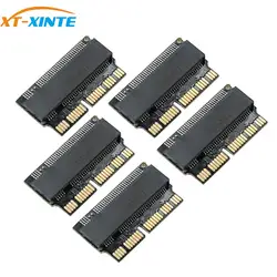 Adaptateur M.2 PCIe M2 vers SSD pour ordinateur portable Apple Macbook Air Pro 2013 2014 2015 A1465 A1466 A1502 A1398 PCI E x4 NVMe SSD, 5 pièces 