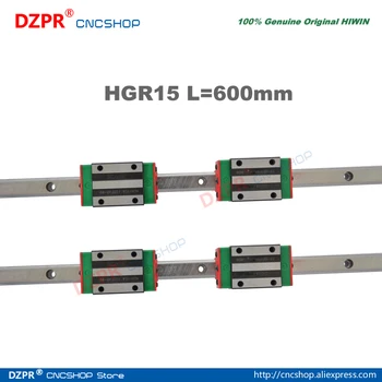 

4Pcs HGH15CA carriage 2Pcs HGR15 600mm 100% genuine original HIWIN linear Guides