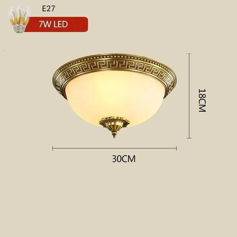 Deckenleuchte Plafonnier Винтаж лампа с плафоном Avize дома Освещение Гостиная Lampara Techo Luminaria де Teto светодиодный потолочный светильник