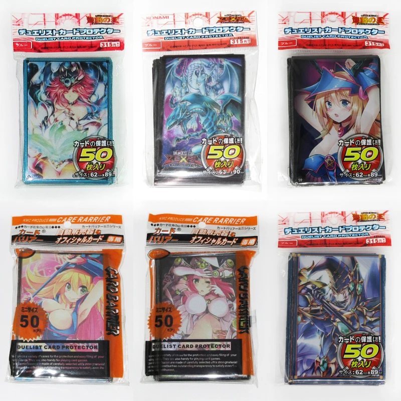 6 упаковок в партии) Yugioh/модный дизайн, рукава для карт с изображением дракона, пикантные ARC-V для девочек VRAINS Yu-Gi-Oh! Игрушка игра коллекция Чехлы для карт