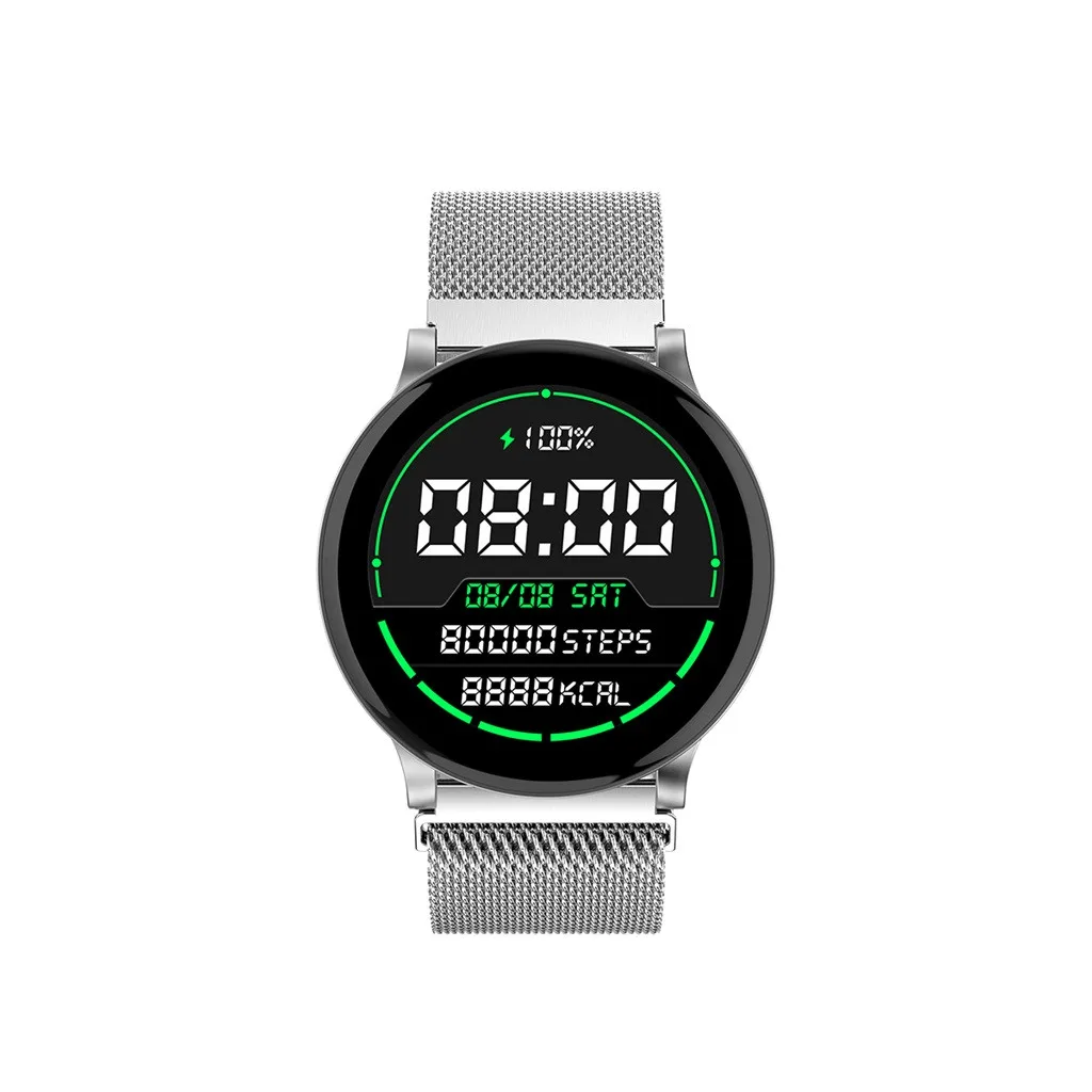 W9 цветной экран Смарт часы мониторинг сна водонепроницаемый спортивный шаг браслет кровяное давление кислород для Ios Android - Цвет: F