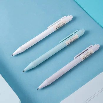 

3 Pcs/Set Simple Press Gel Pen 0.5mm Balck Ink Neutral Pen For Kids School Office Writing Supplies Korean Stationery