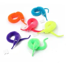 1 個ぬいぐるみ魔法ツイスティーズワーム子供トリックおもちゃキャタピラおもちゃキッズ子供マジックゲームおもちゃ(China)