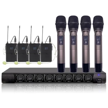 

Professional wireless microphone head-mounted microphone handheld microphone for large and small lecture school lecture church