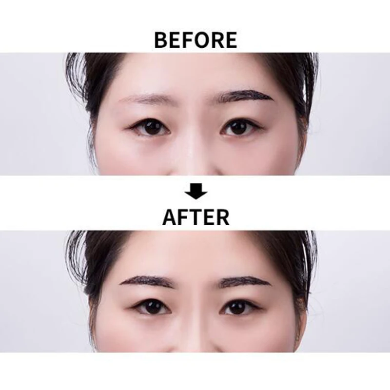 Waterproof Eyebrow Extension Cream 4D Gel Tint Pen Hair Fiber Enhancer Brush QS888 3
